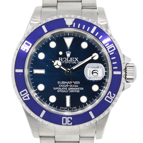 size face rolex 16610 mm|rolex 16610 blue bezel.